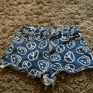 Pacsun denim shorts